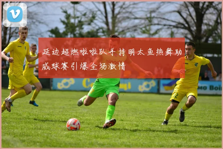 延边超燃啦啦队手持明太鱼热舞助威球赛引爆全场激情
